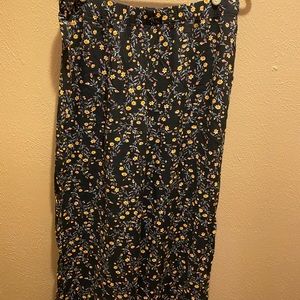 Patterned flowy pants